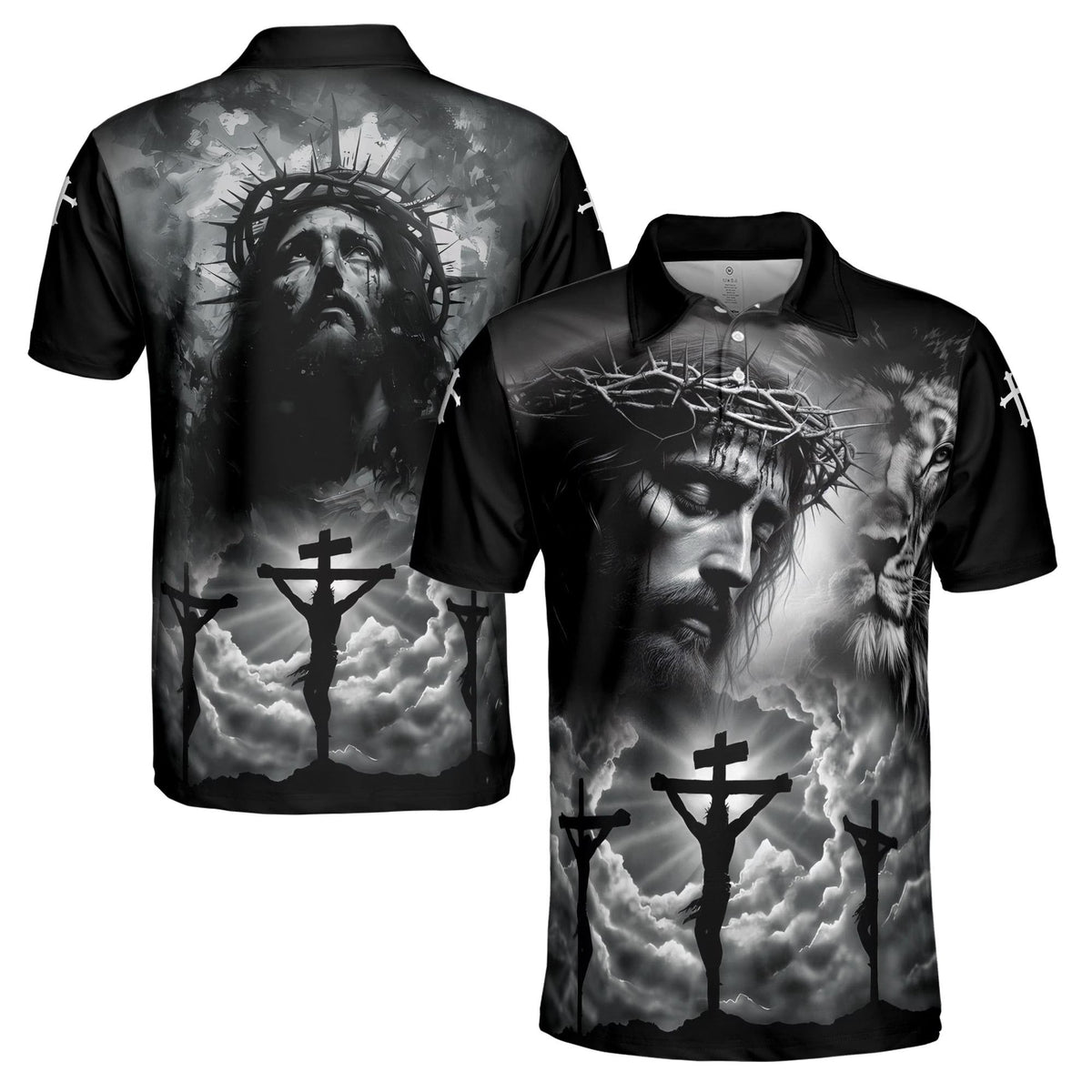 The Atonement of Jesus Christ Good Friday Polo Shirt