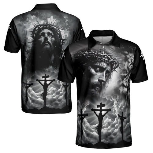The Atonement of Jesus Christ Good Friday Polo Shirt