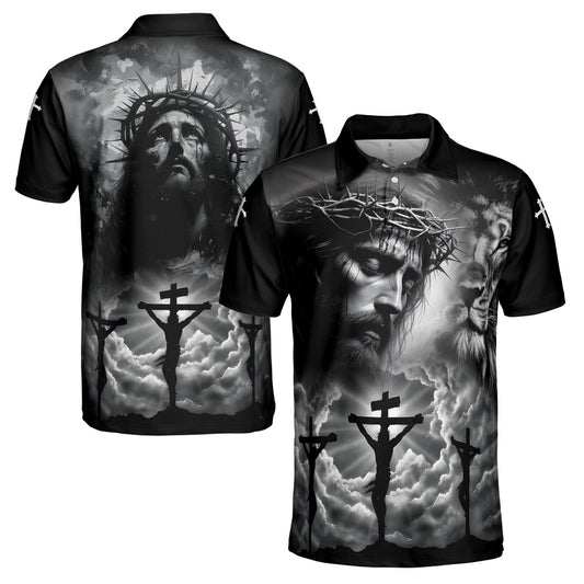 The Atonement of Jesus Christ Good Friday Polo Shirt