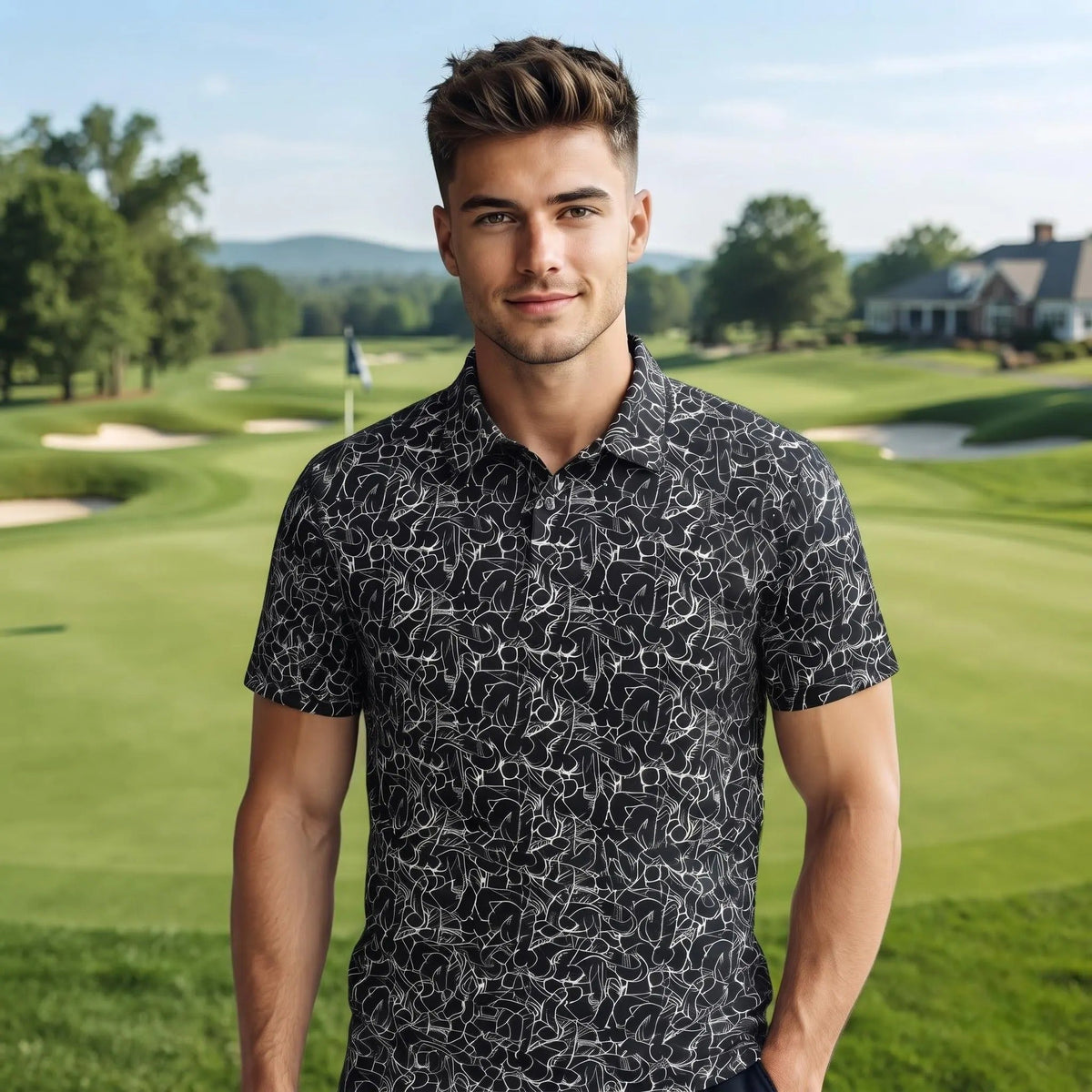 Funny Adult Humor Golf Polo Shirt