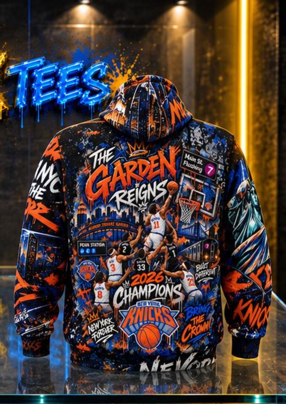 Knicks N B A Finals Championship Hoodie