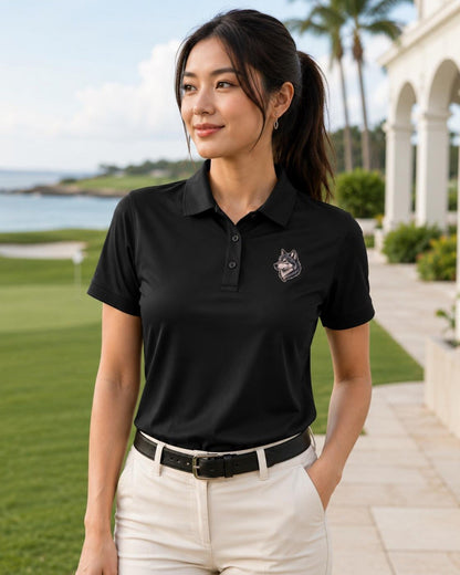 Wolf Embroidered Premium Golf Polo Shirt