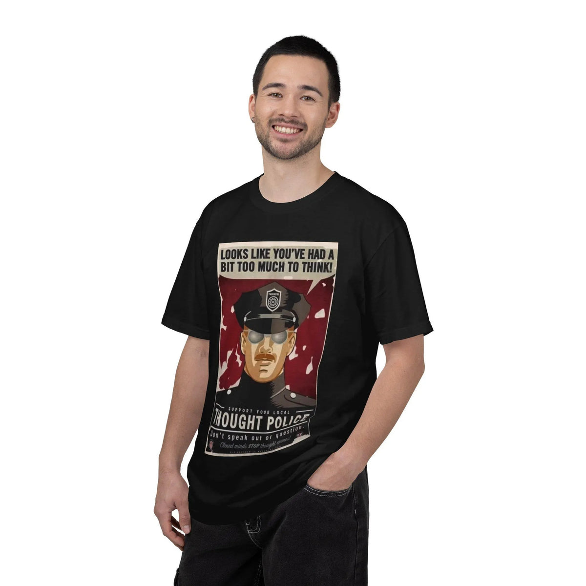 Thought Police Satirical Propaganda Shirt