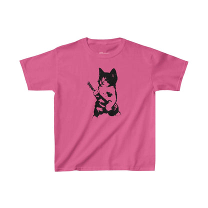 Rockstar Kitten Y2K Baby Tee