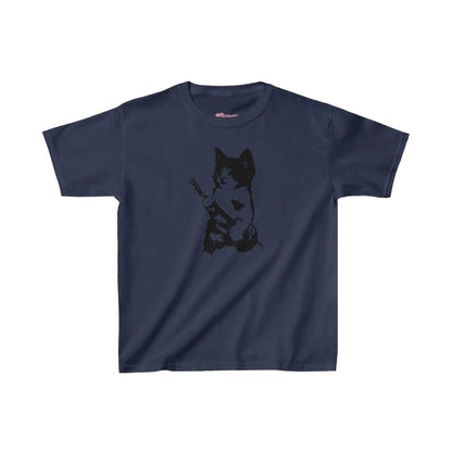 Rockstar Kitten Y2K Baby Tee