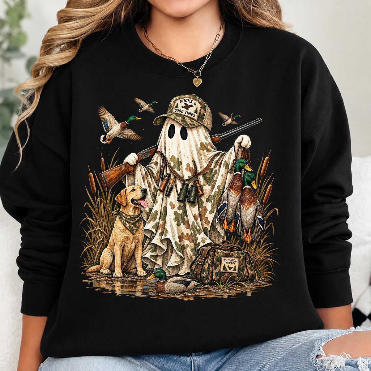 Duck Hunting Ghost Halloween