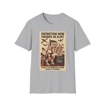Patriotism Triggers NSA Alert Shirt