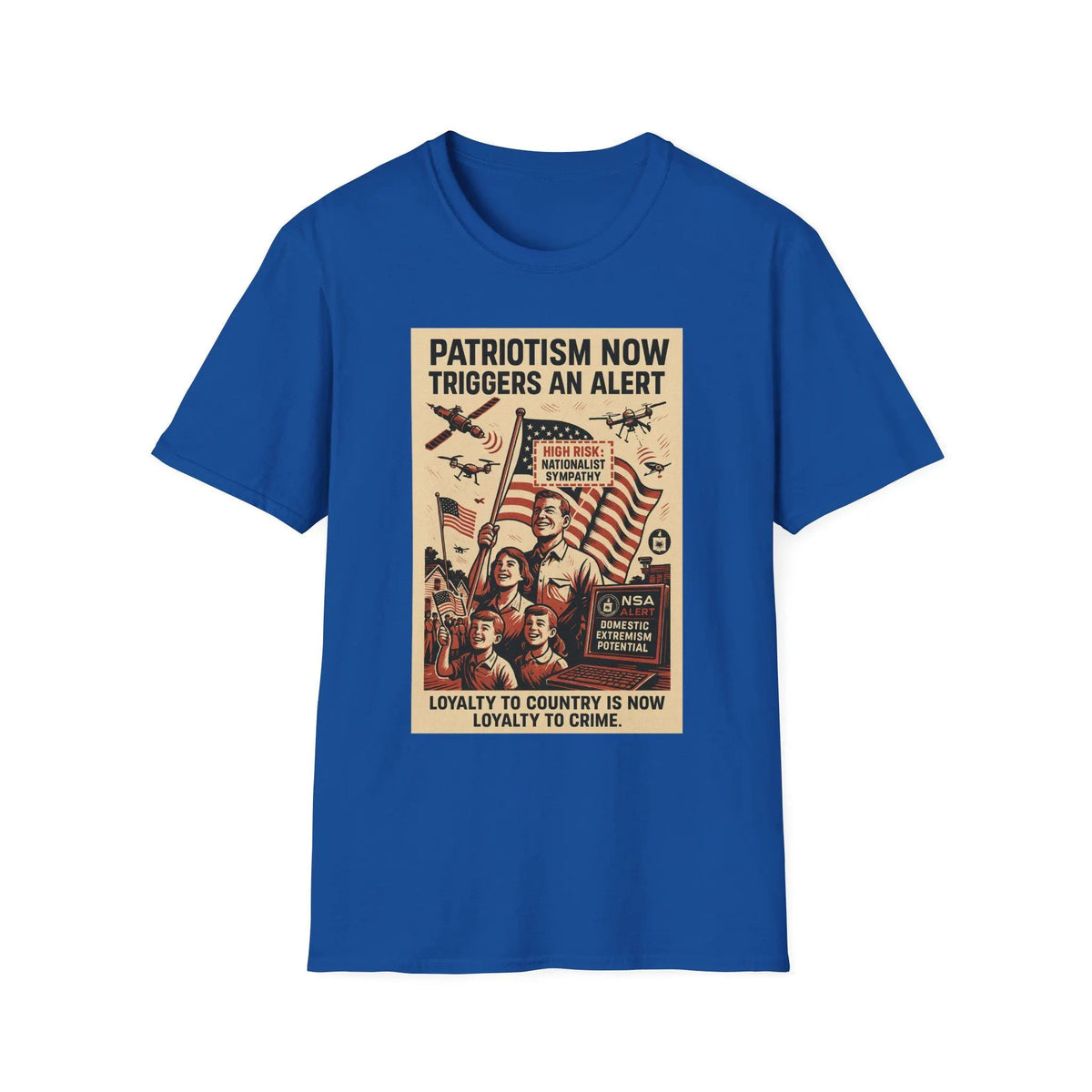 Patriotism Triggers NSA Alert Shirt