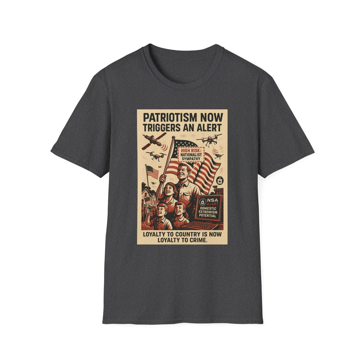 Patriotism Triggers NSA Alert Shirt