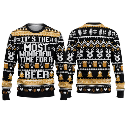 It's The Most Wonderful Time for a Beer Christmas Sweater