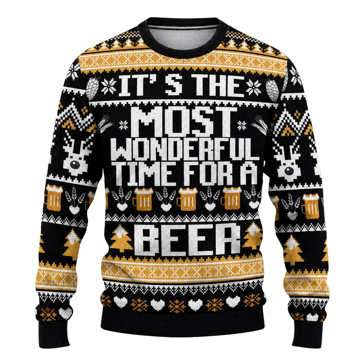 It's The Most Wonderful Time for a Beer Christmas Sweater