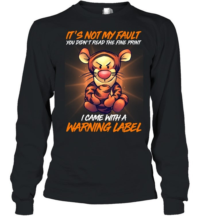 It not my fault-Tigger