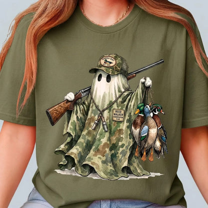 Duck Hunting Halloween Ghost Duck