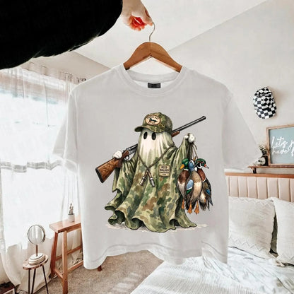 Duck Hunting Halloween Ghost Duck