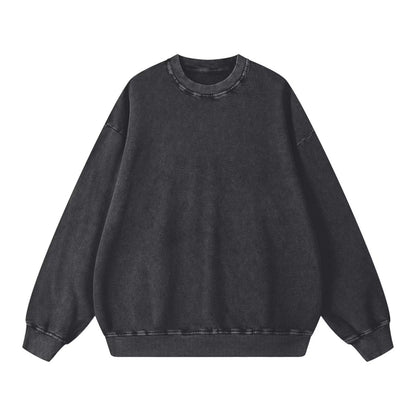 Los Angeles Vintage Typography Wash Sweatshirt