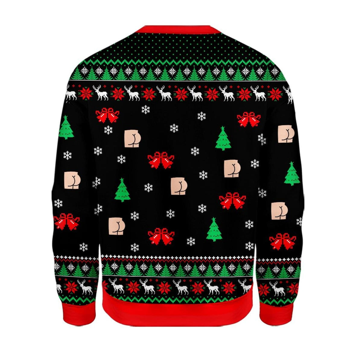 Funny Santa Butt Ugly Christmas Sweater