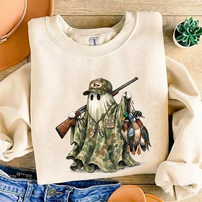 Duck Hunting Halloween Ghost Duck