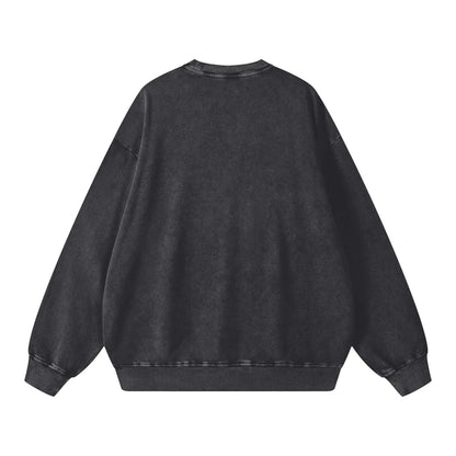 Harley-Davidson Vintage Biker Style Wash Sweatshirt