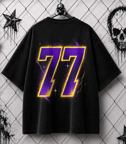 Vintage Los Angeles Basketball Streetwear Washed T-Shirt