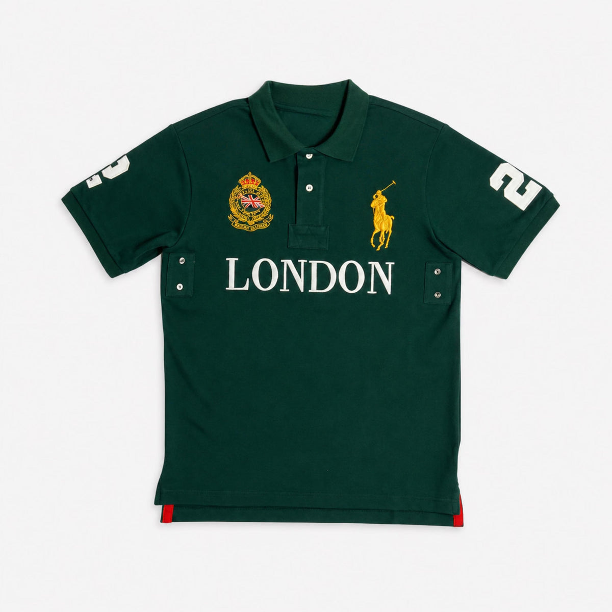 London Equestrian Embroidered Premium Polo Shirt