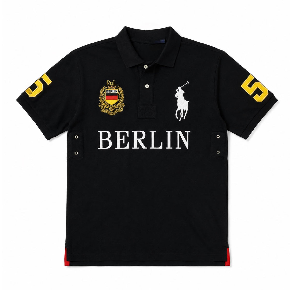 Berlin Equestrian Embroidered Premium Polo Shirt