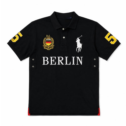 Berlin Equestrian Embroidered Premium Polo Shirt