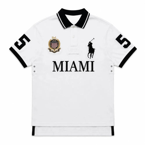 Miami City Embroidered Premium Polo Shirt