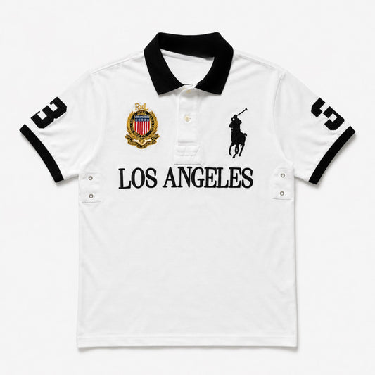 Los Angeles Equestrian Embroidered Premium Polo Shirt