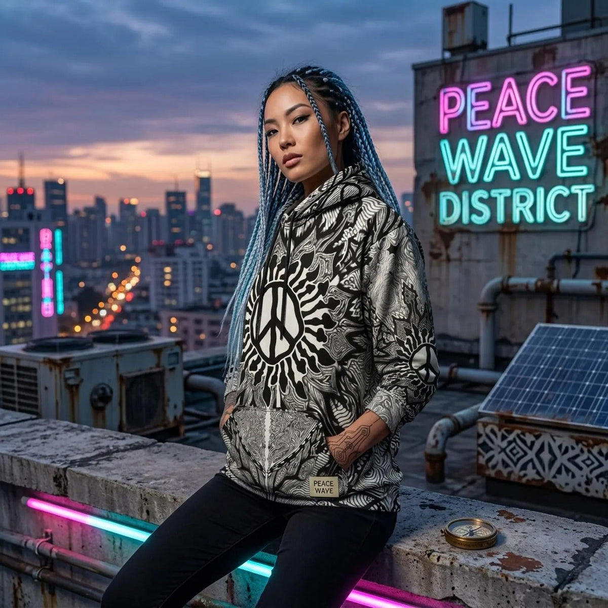 Psychedelic Peace Hoodie