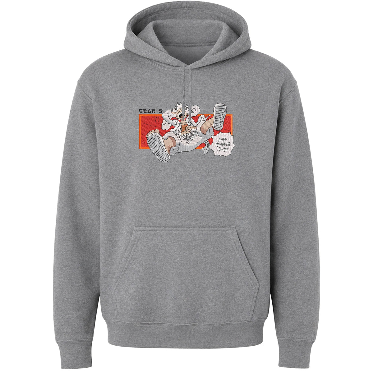 ONEPIECE GEAR 5 RECTANGLE Embroidered Hoodie