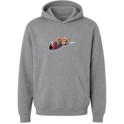 ONEPIECE LUFFY SWOOSH V2 Embroidered Hoodie