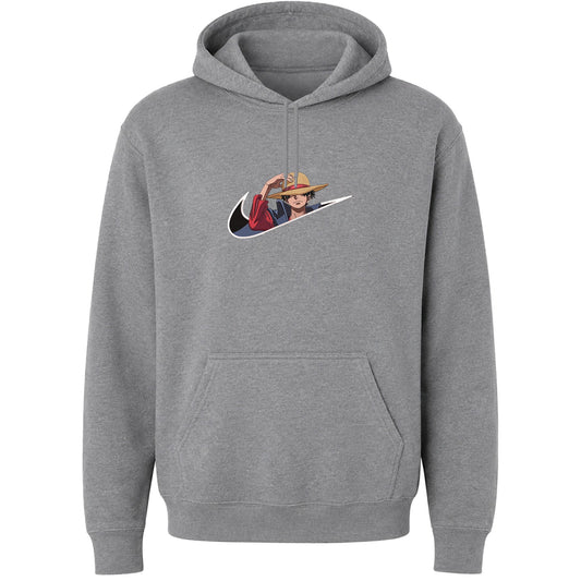 ONEPIECE LUFFY SWOOSH V2 Embroidered Hoodie