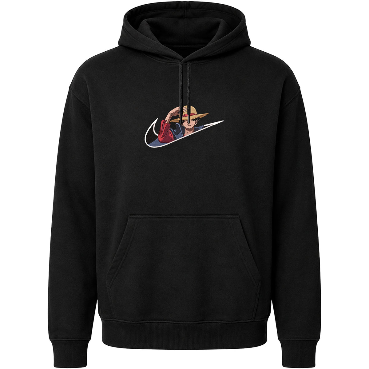 ONEPIECE LUFFY SWOOSH V2 Embroidered Hoodie