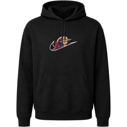 ONEPIECE LUFFY SWOOSH V2 Embroidered Hoodie