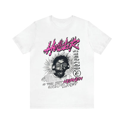Hellstar Sounds Like Heaven Pink Rage Tee
