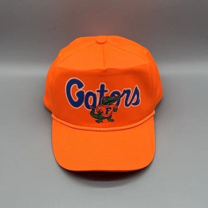 Florida Gators Trucker Hat Vintage 90s Orange SnapBack Cap College Football