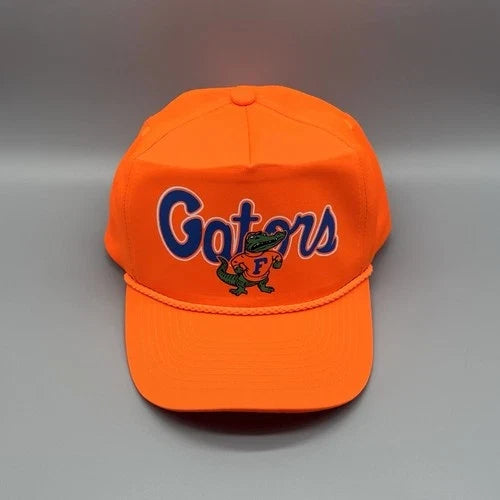 Florida Gators Trucker Hat Vintage 90s Orange SnapBack Cap College Football