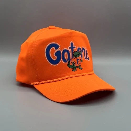 Florida Gators Trucker Hat Vintage 90s Orange SnapBack Cap College Football