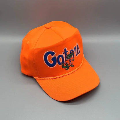 Florida Gators Trucker Hat Vintage 90s Orange SnapBack Cap College Football
