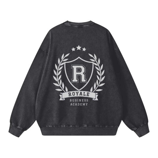 Royale Business Academy Wash Sweatshirt