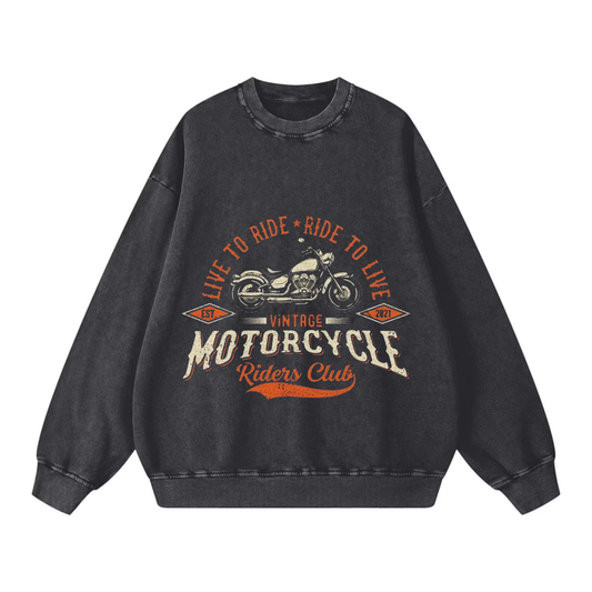 Harley-Davidson Vintage Biker Wash Sweatshirt