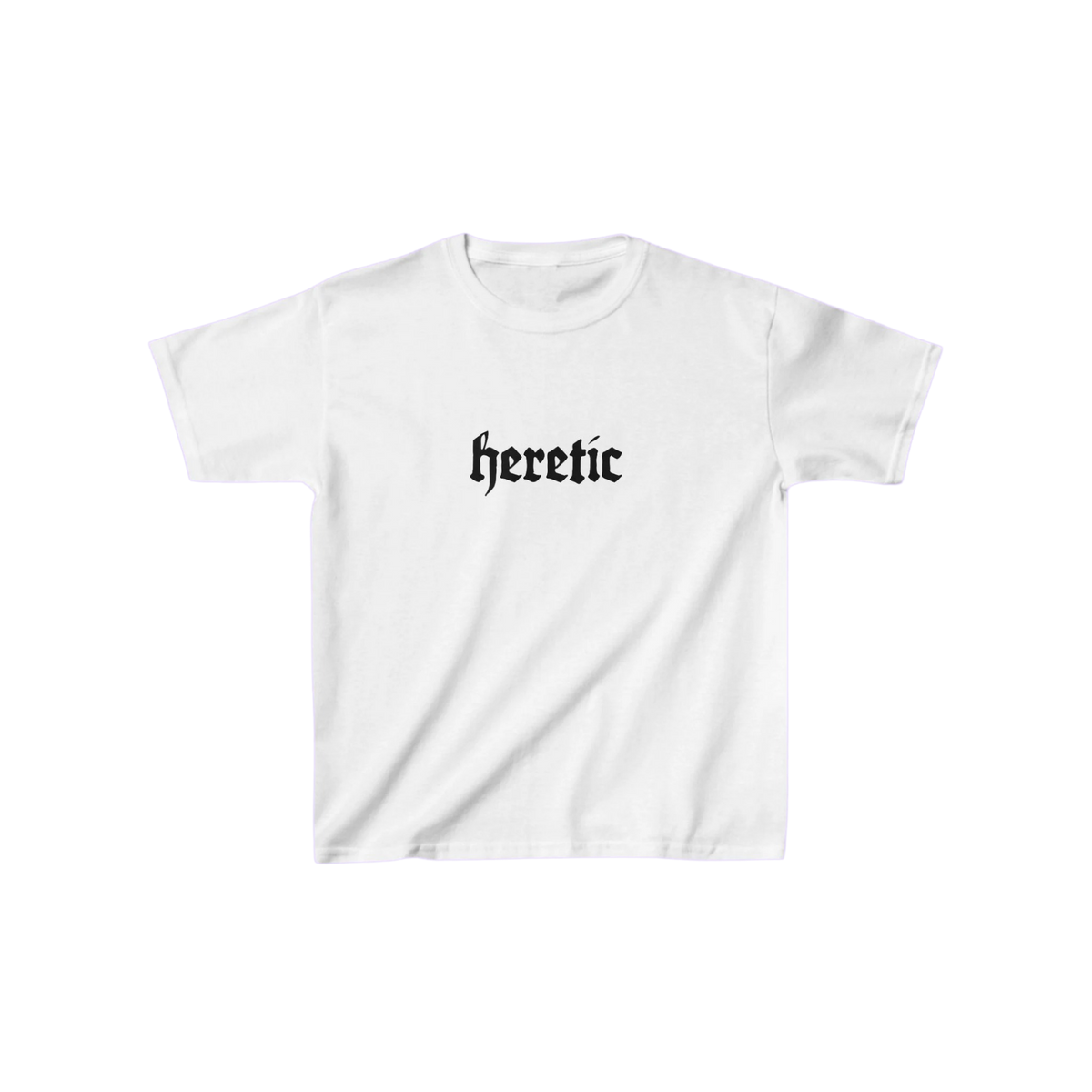 Heretic Y2K Baby Tee