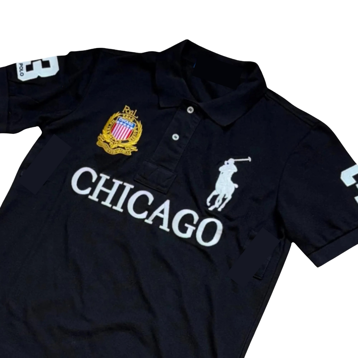 Vintage Chicago Retro Streetwear Polo Shirt