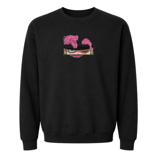 ONEPIECE ZORO OJOS V2 Embroidered Sweatshirt